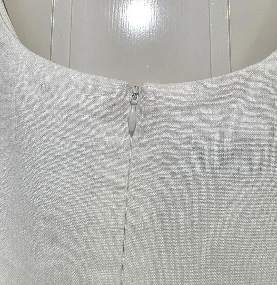 Carla Zampatti Linen Dress - Size AU6 – photo 9