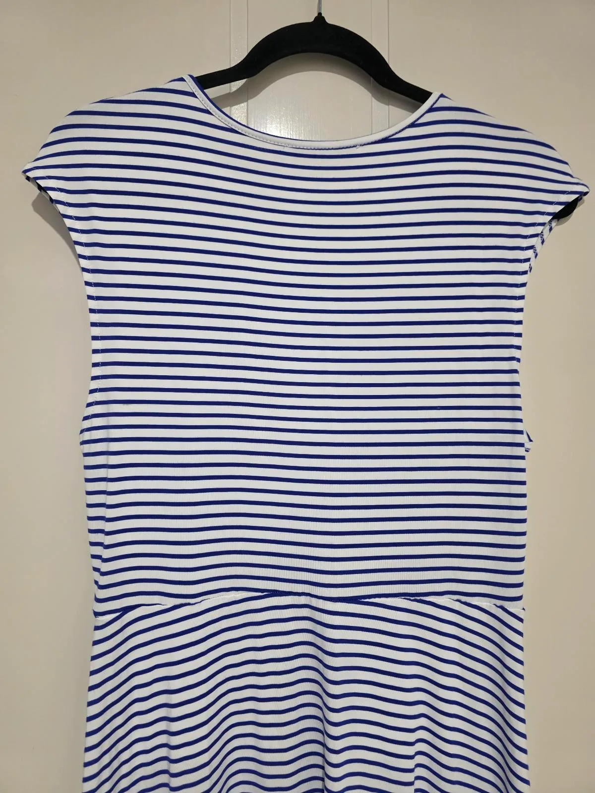 Atmos&Here Striped Asymmetric Midi Dress - Size 10 — photo 10