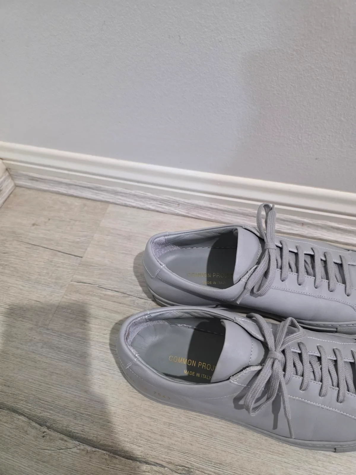Common Projects Original Achilles Low (Grey Leather) - Size 39 — photo 6
