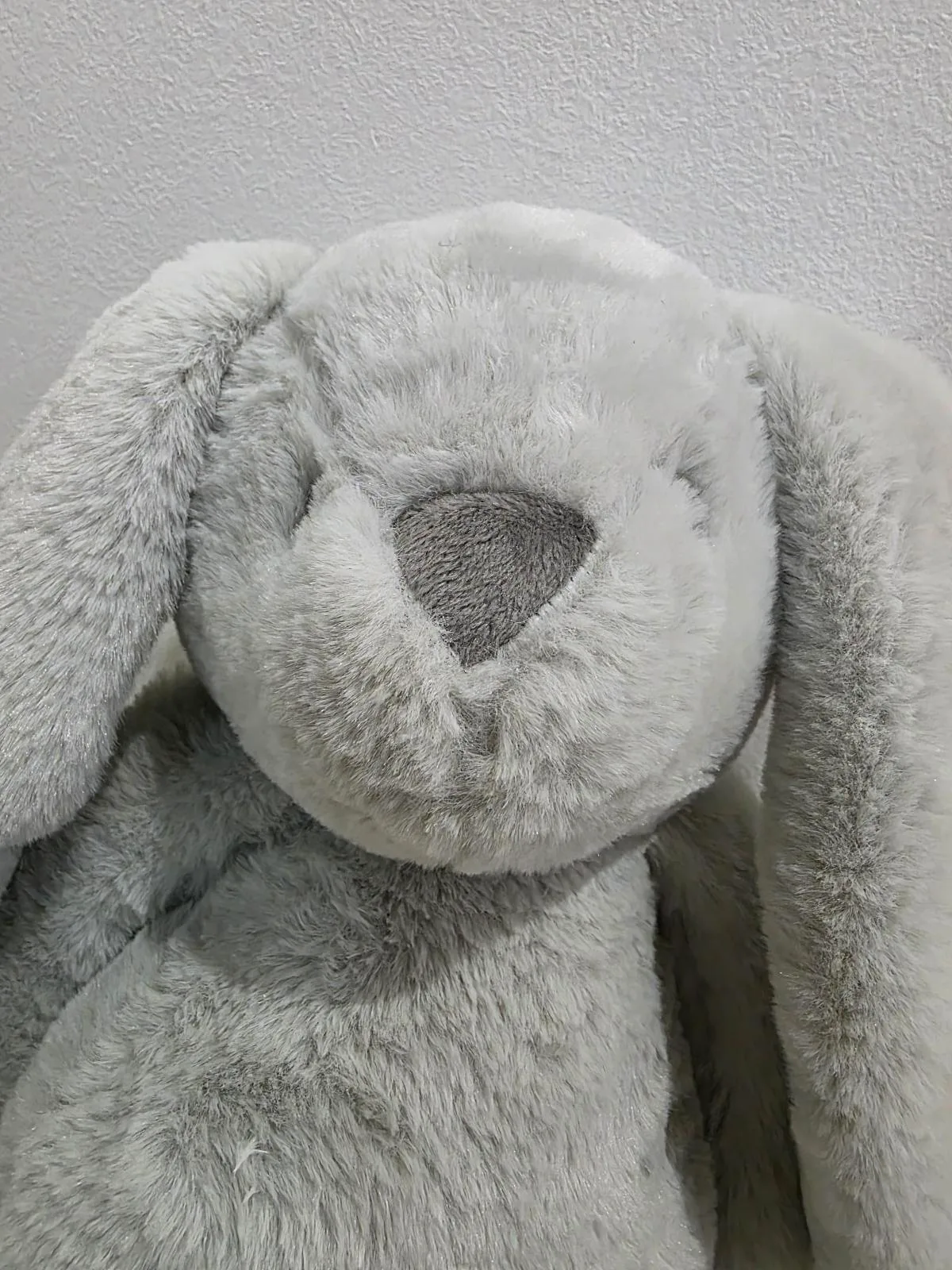 Kaisercraft Kaiser Mini Grey Bunny Plush Toy Stuffed Animal 35cm – photo 2