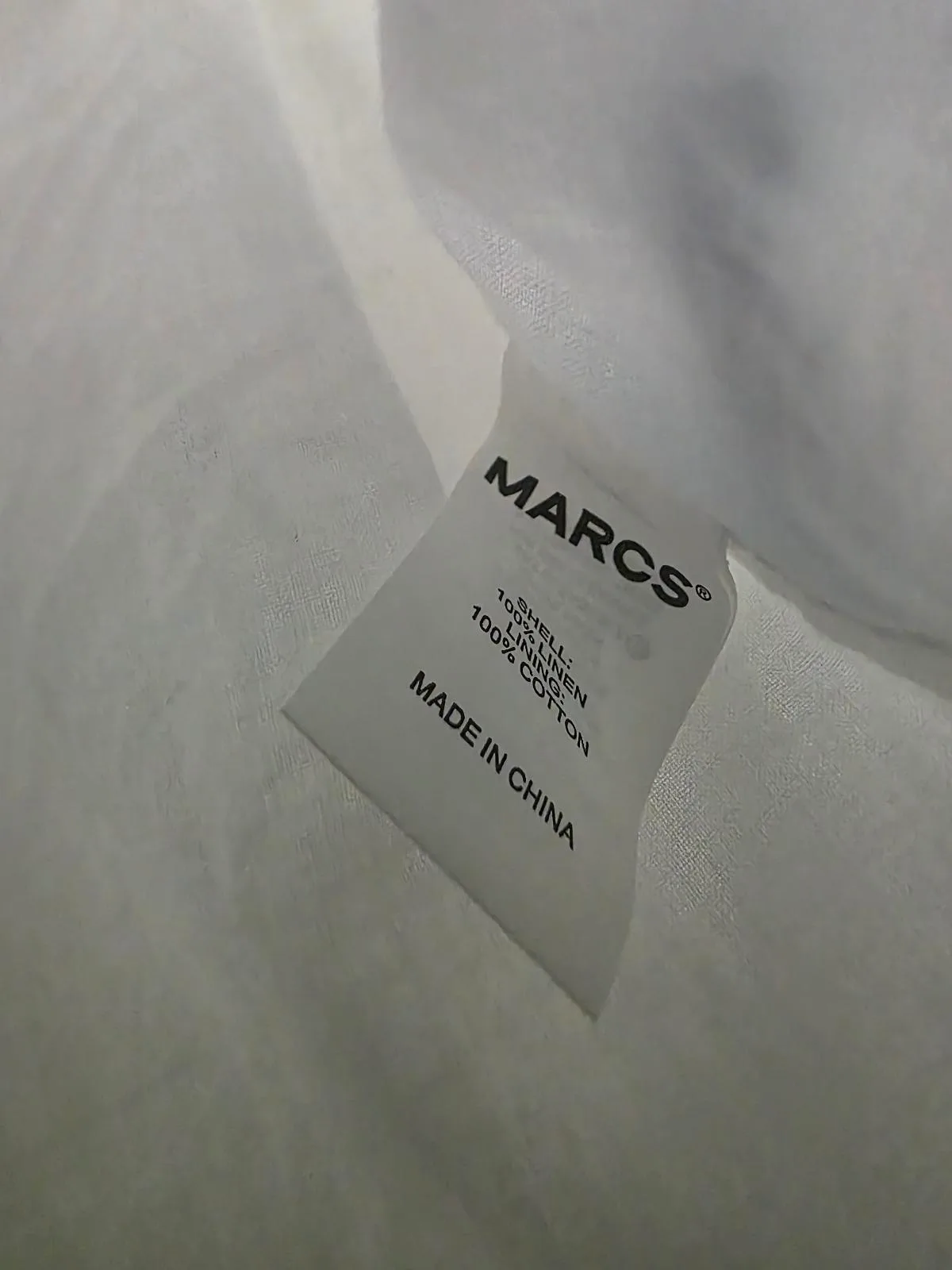 Marcs "Stroke Of Luck" linen skirt - Size 10 — photo 3