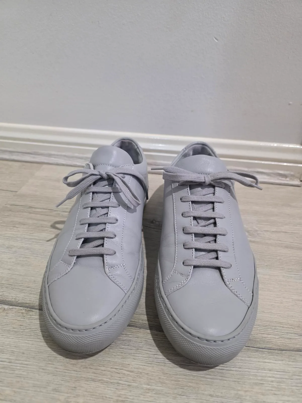 Common Projects Original Achilles Low (Grey Leather) - Size 39 — photo 2