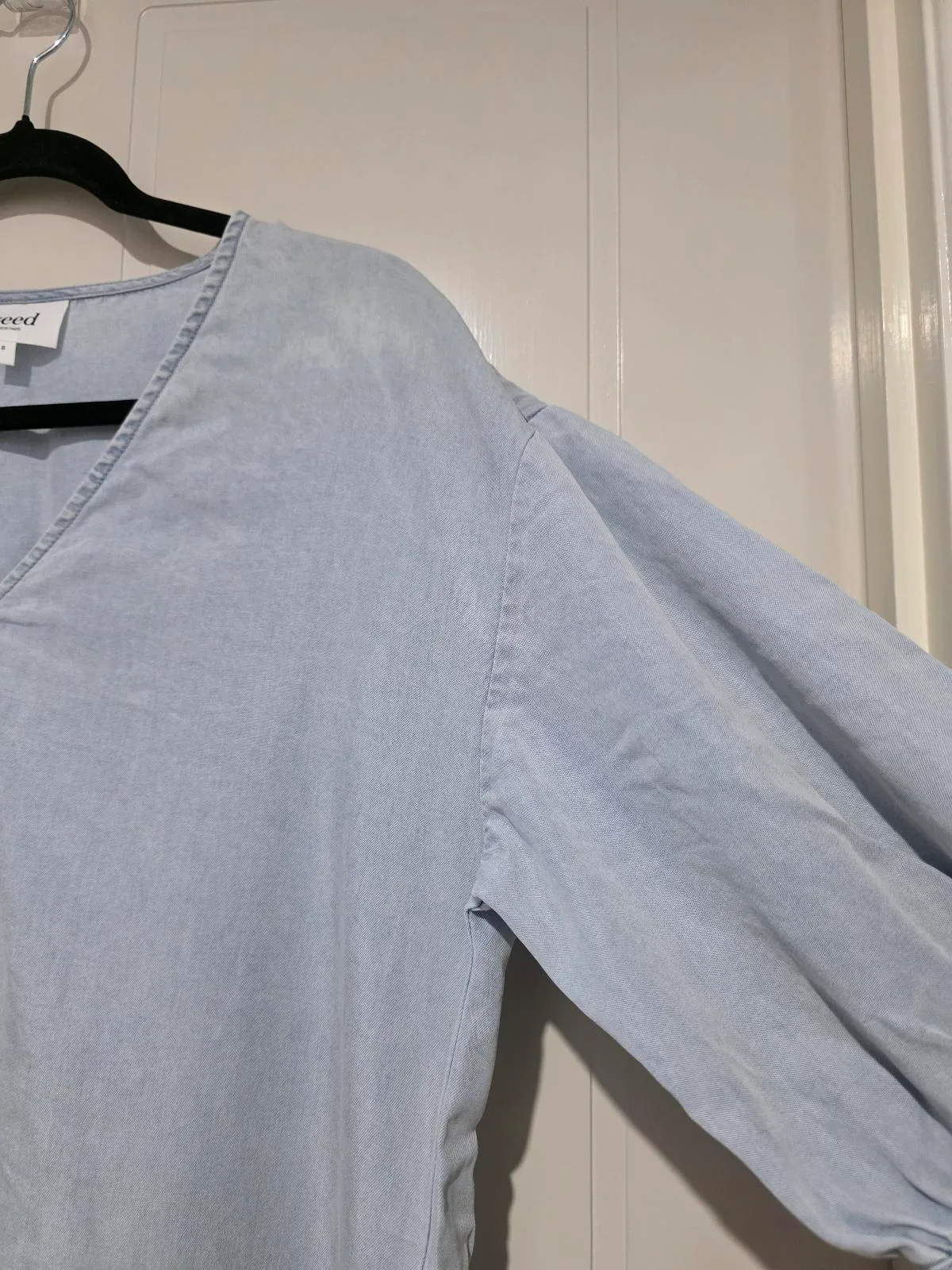 Seed Heritage blue mini dress - size 8 — photo 3
