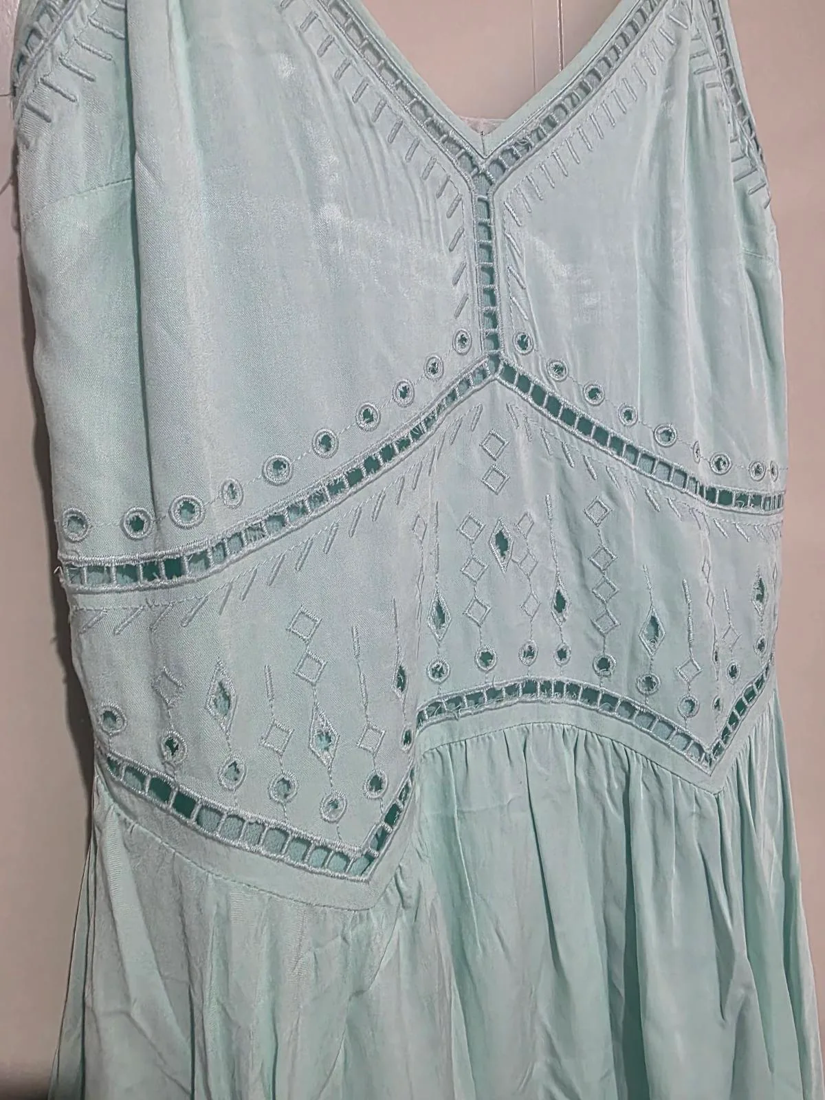 Forever New Mint Green Mini Dress Size AUS 6 – photo 9