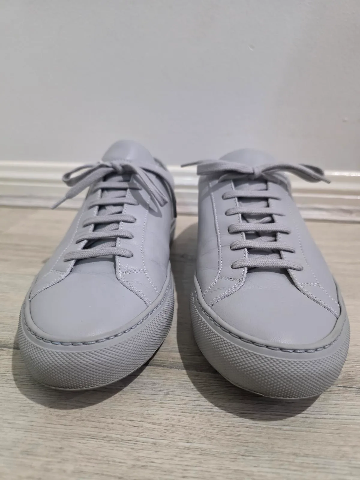 Common Projects Original Achilles Low (Grey Leather) - Size 39 — photo 4