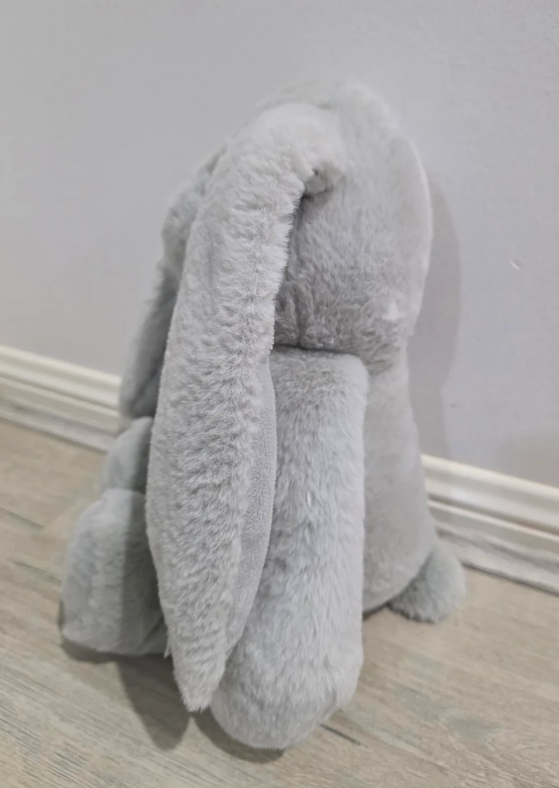 Kaisercraft Kaiser Mini Grey Bunny Plush Toy Stuffed Animal 35cm – photo 4
