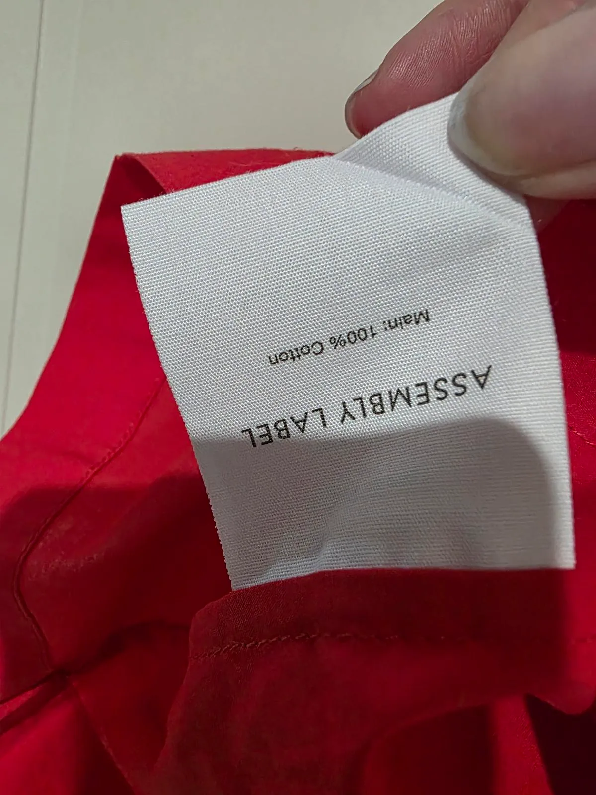 BNWT Assembly Label Henny Top in Chilli Red – Size AU 8 — photo 9