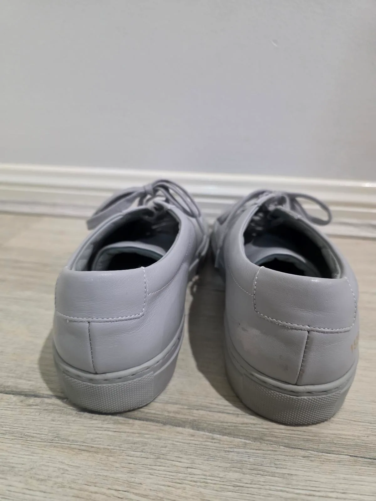 Common Projects Original Achilles Low (Grey Leather) - Size 39 — photo 8