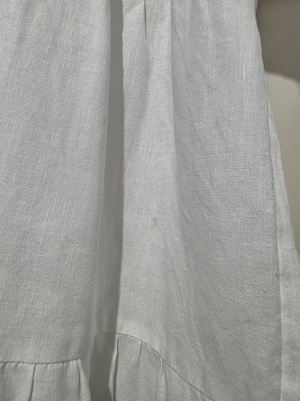 Suzanne Grae Linen Blend Tiered Dress - Size 10 – photo 11