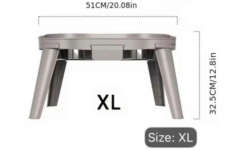Extra large elevated pet feeder — photo 4