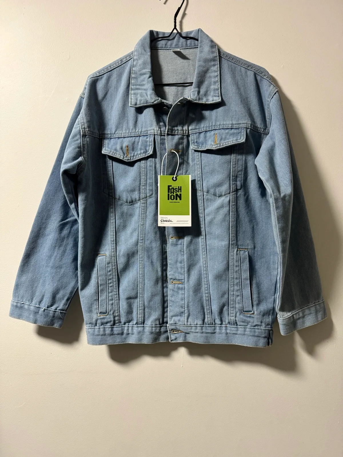 Light Blue Denim Jacket by Jeans - Size L — photo 3