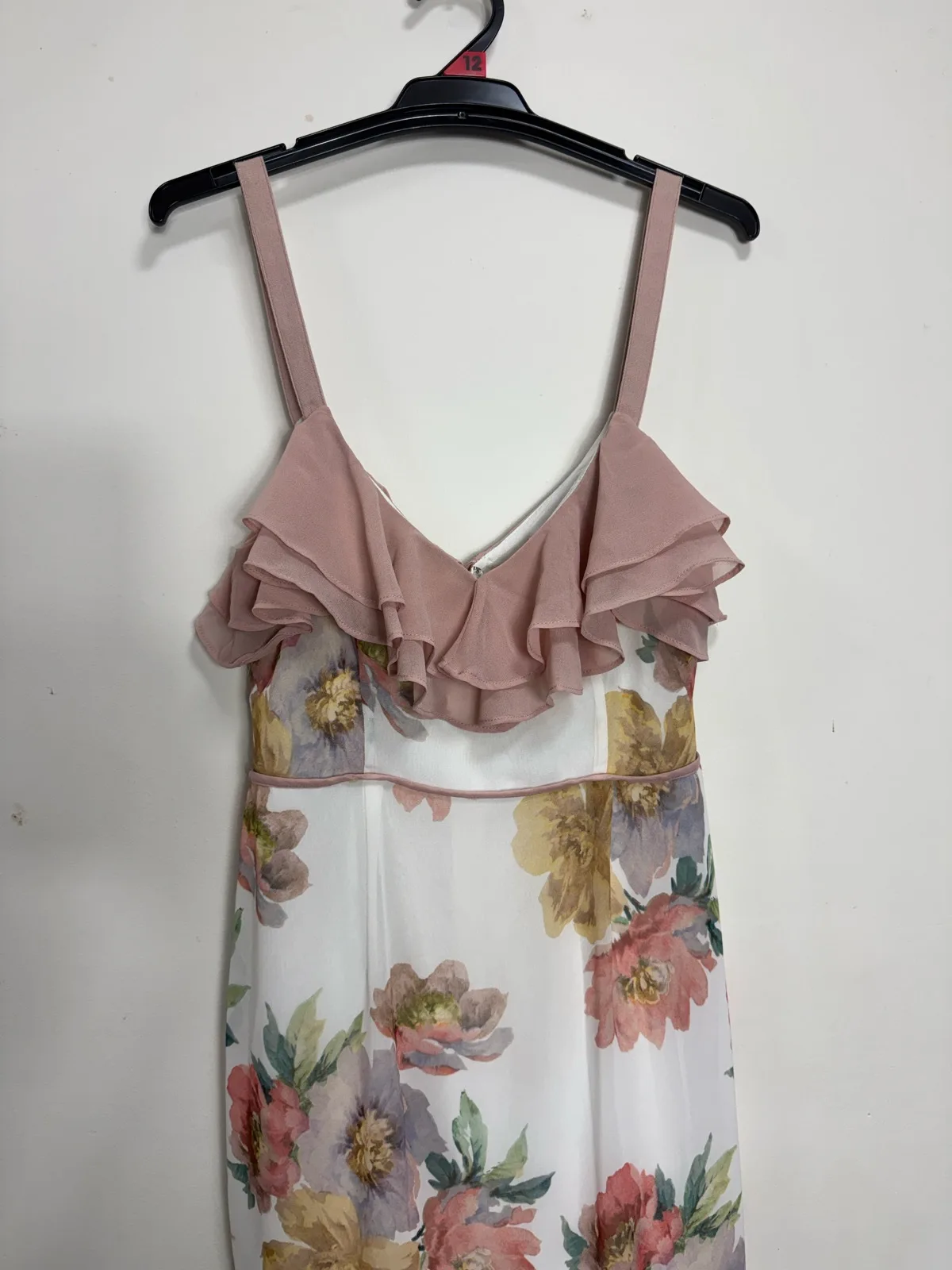 Talulah Floral Ruffle Midi Dress — photo 4