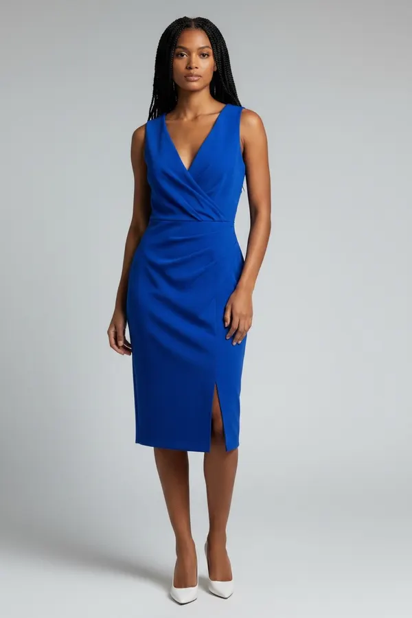 Sheike blue dress