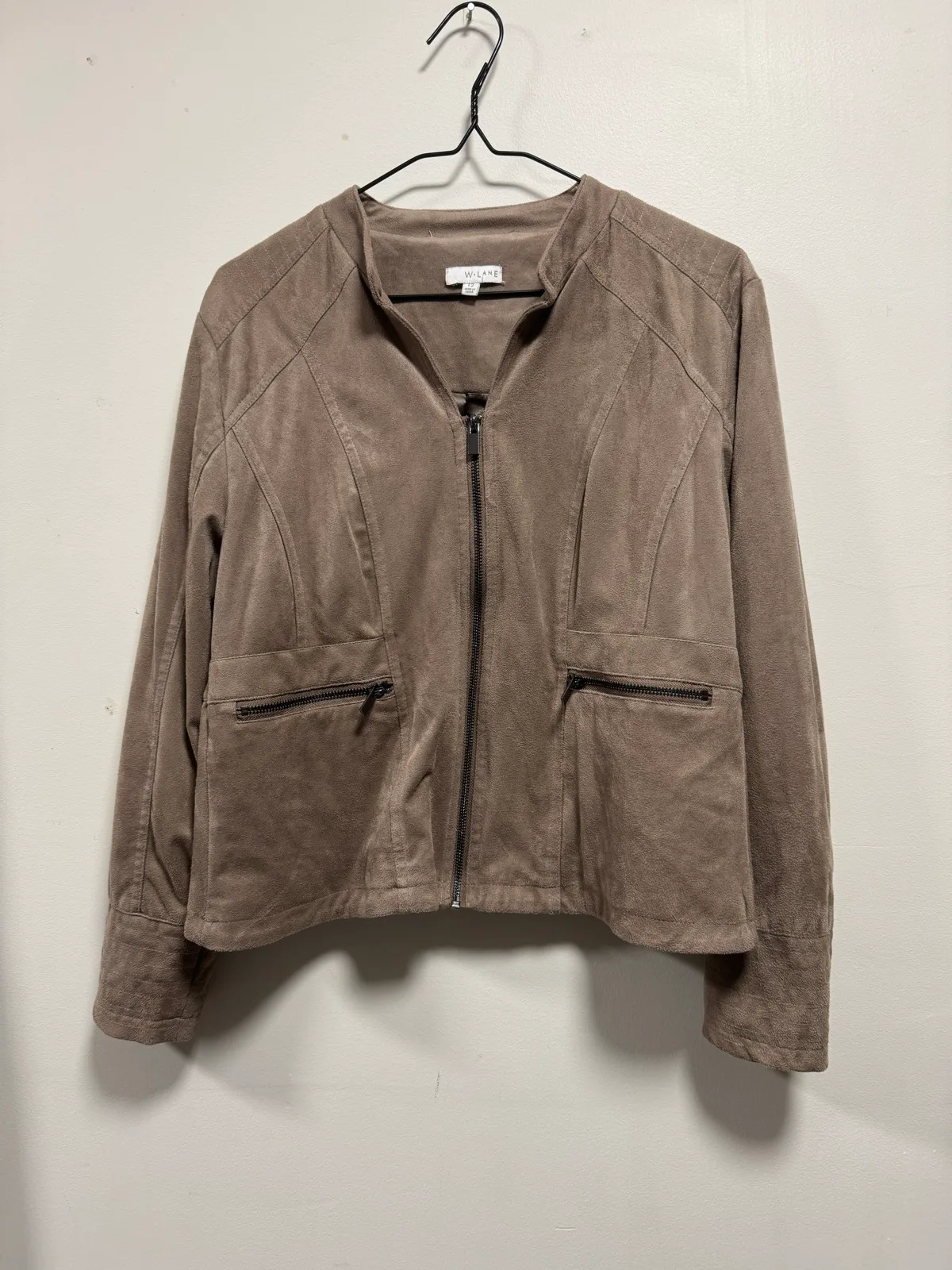 W Lane Women's Faux Suede Jacket — photo 2
