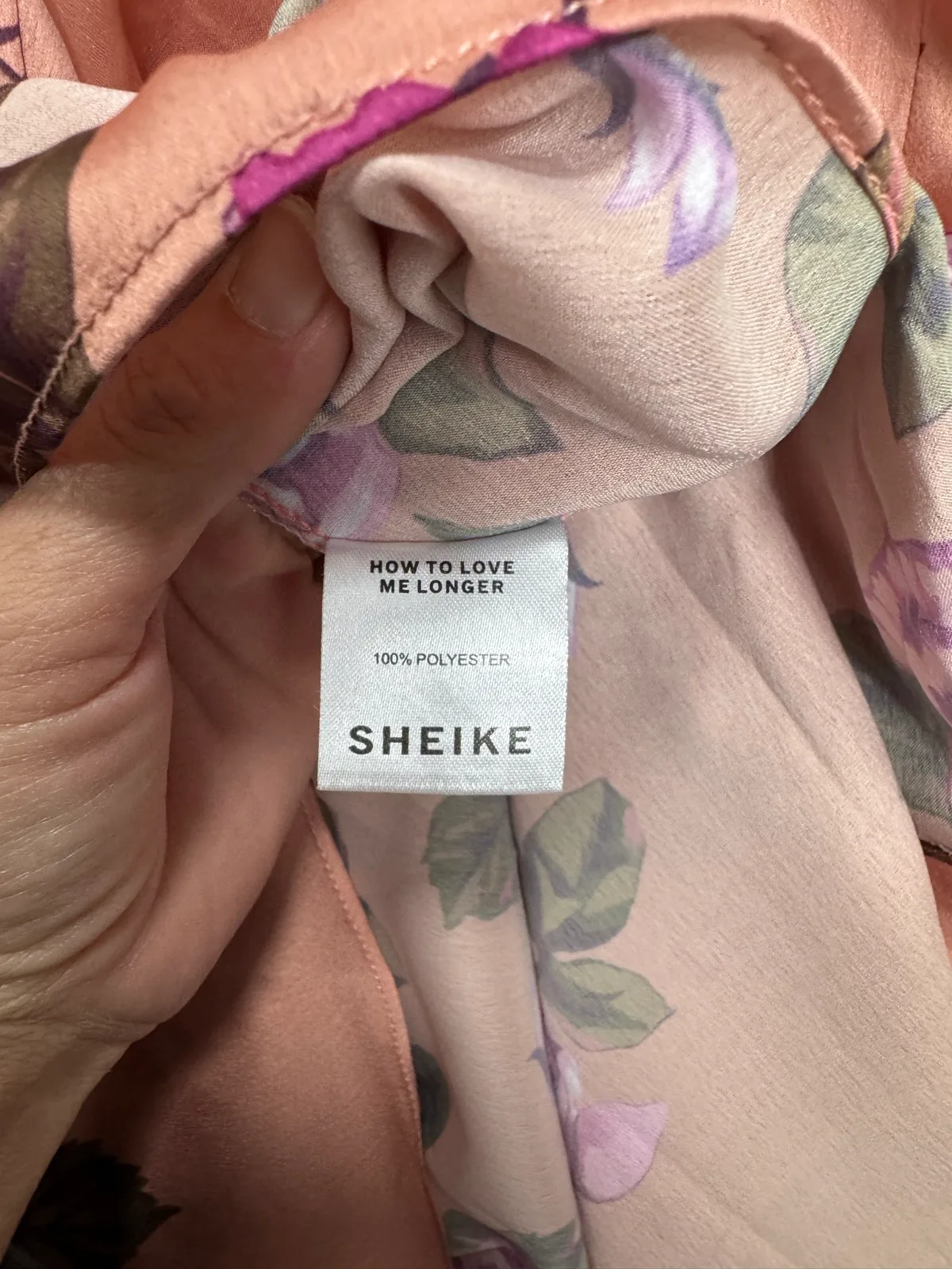 Sheike Floral Long Sleeve Dress — photo 5