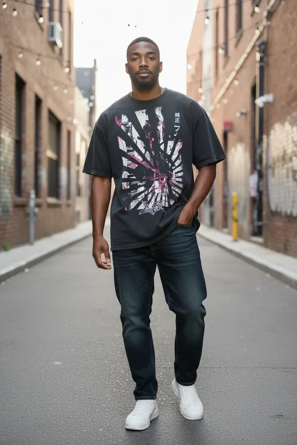 The Anti-Order Graphic Oversized T-Shirt