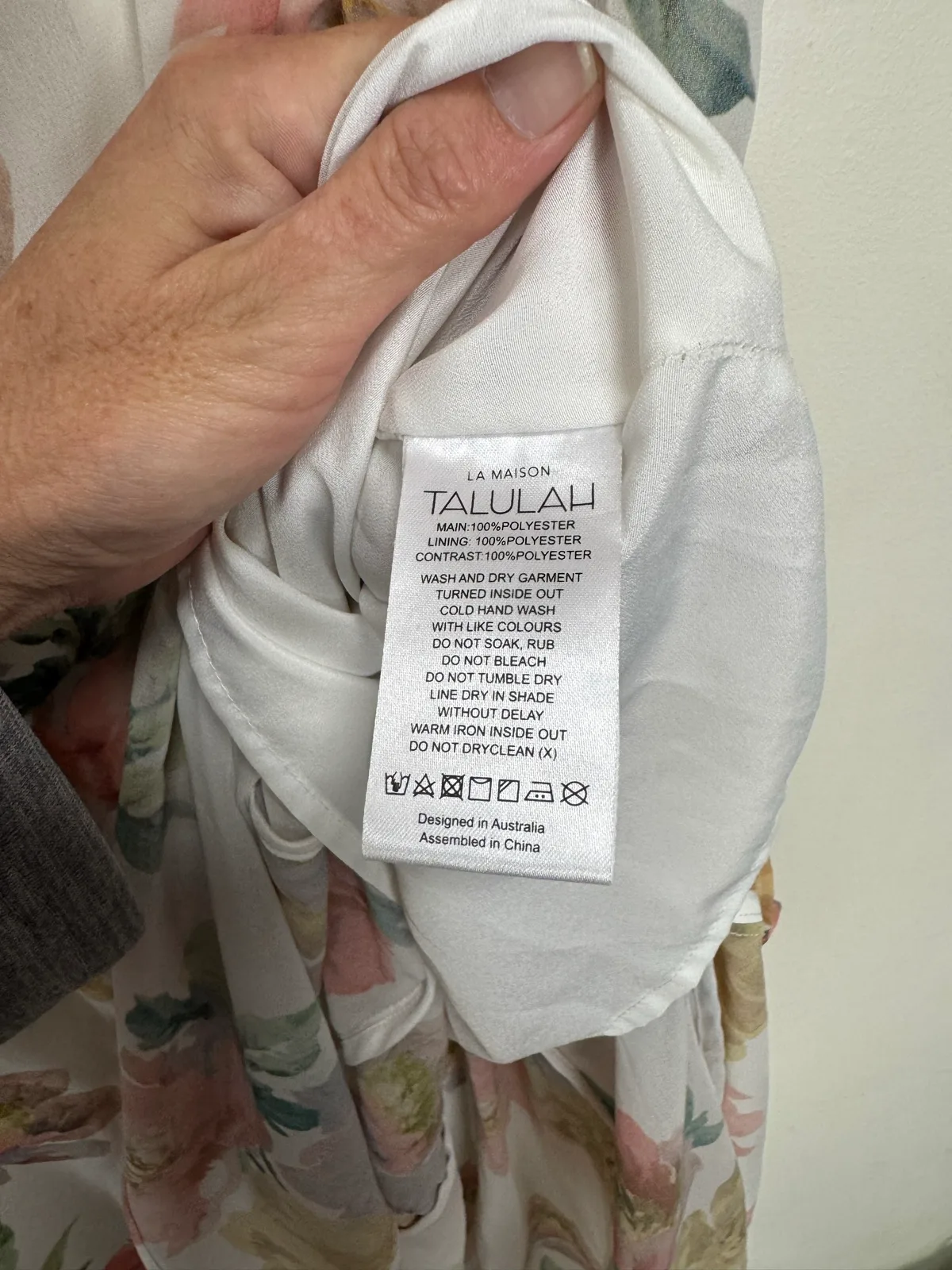 Talulah Floral Ruffle Midi Dress — photo 7