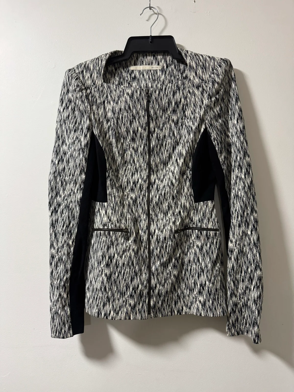 Willow Women's Black and White Patterned Jacket — photo 3