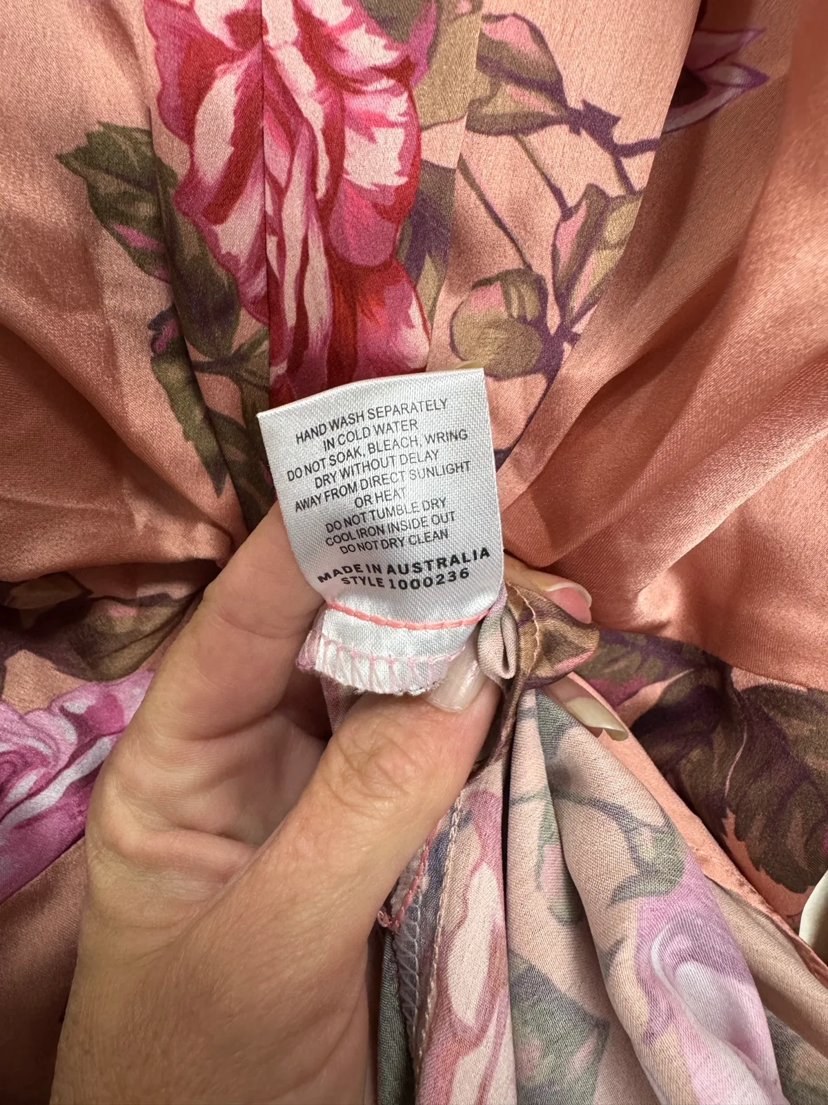 Sheike Floral Long Sleeve Dress — photo 6