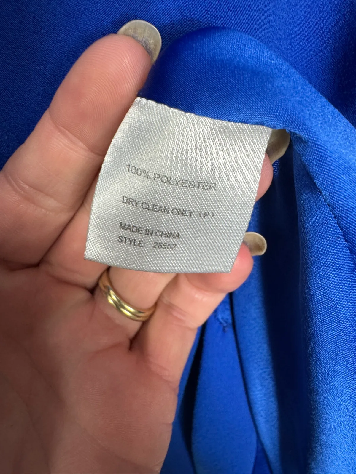 Sheike blue dress — photo 5