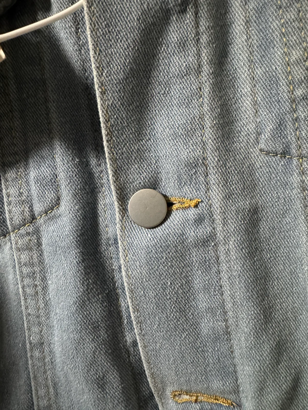 Light Blue Denim Jacket by Jeans - Size L — photo 10