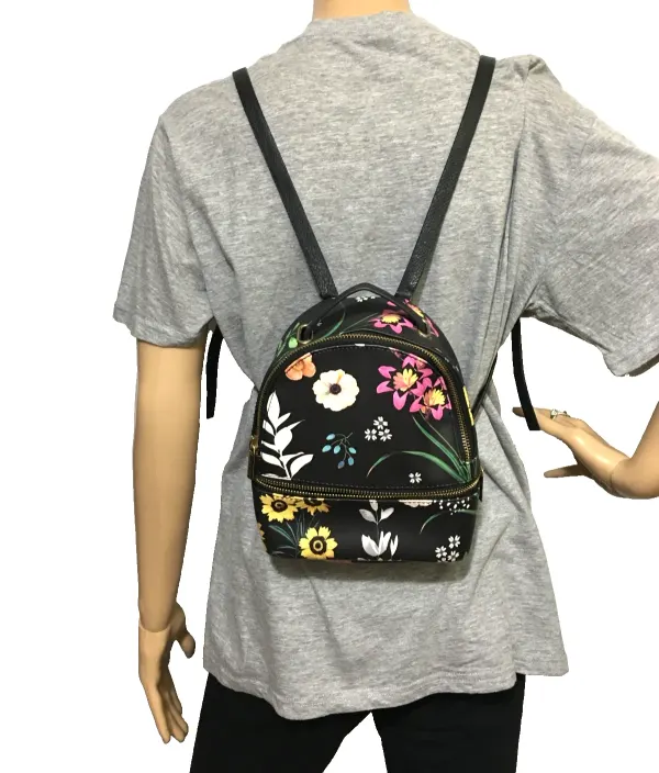 Typo floral back pack Small size, exc. cond.