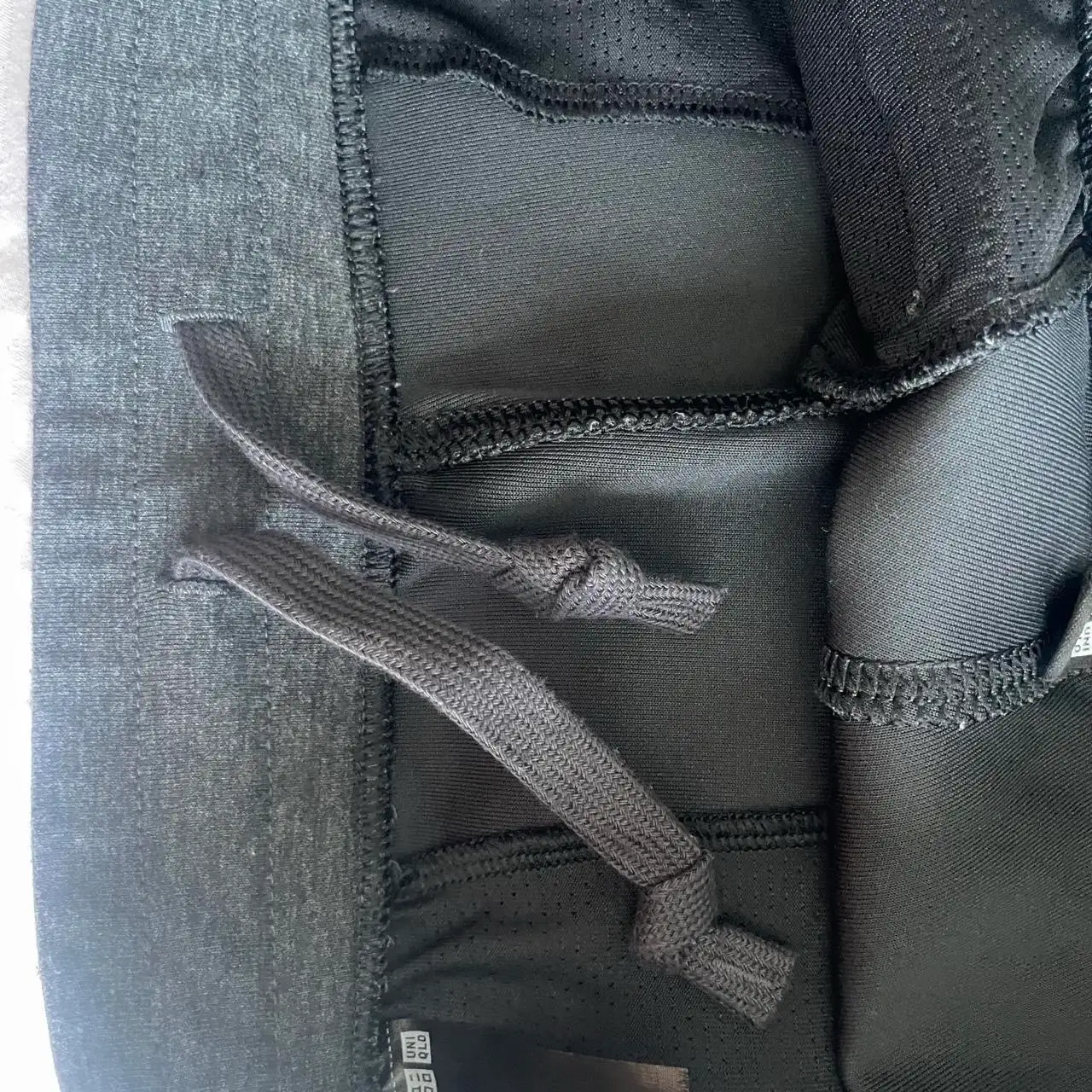 Uniqlo gray heather sweatpants with side pockets and drawstring waist size M – photo 6