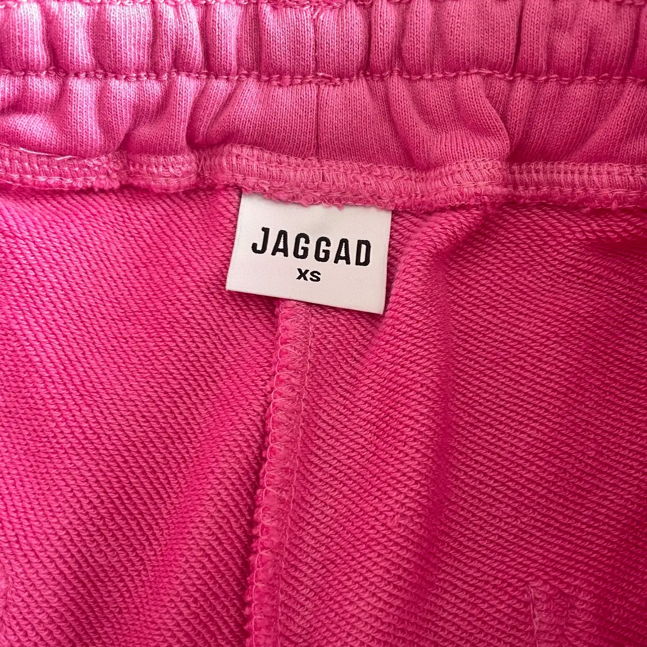 Jaggad Westwood Fleece Bright Pink with White Stripe Details Shorts size XS – photo 4