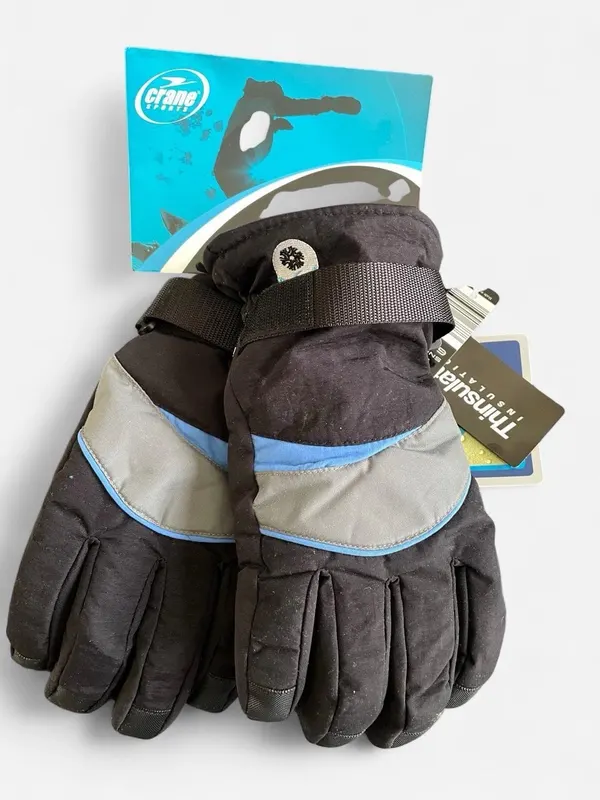 Crane Men’s Ski & Snowboard Gloves Size S
