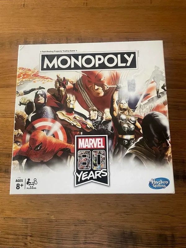Marvel 80th Anniversary Monopoly Game