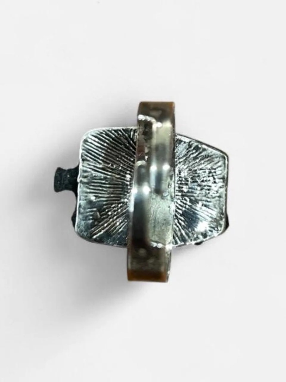 Vintage Style Textured Owl Ring – photo 3