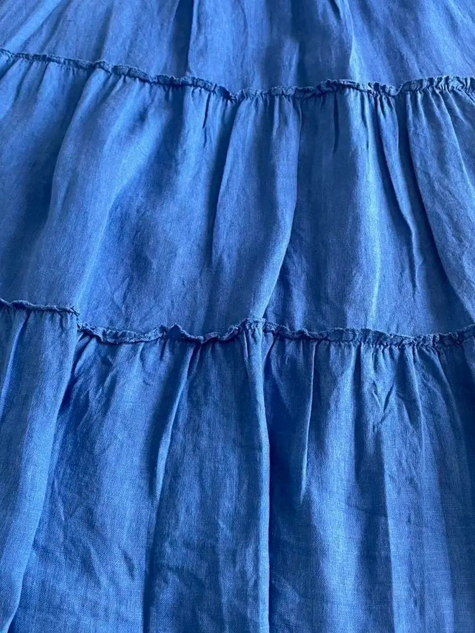 Rosa Jo Jo linen smock dress size 18 – photo 4