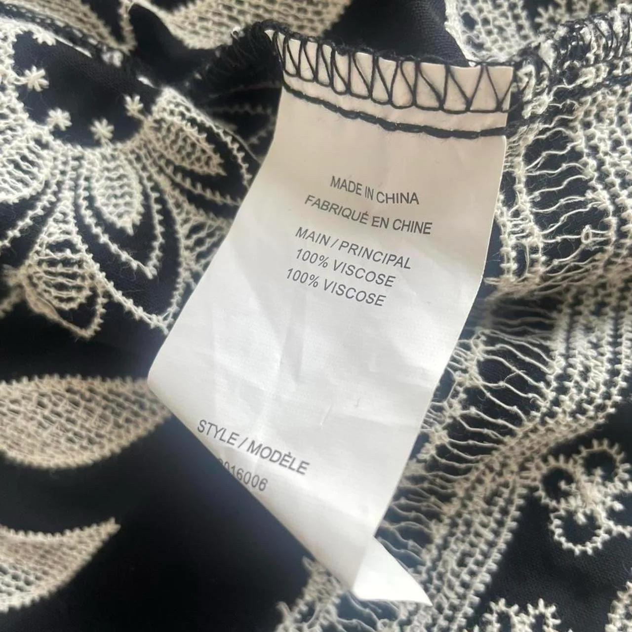 Katies black and white midi dress size 16 – photo 5