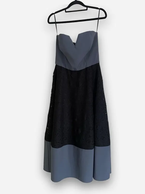 Pilgrim Strapless Lace Midi Dress size 12