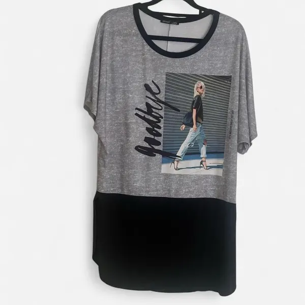 Zara graphic tee size M