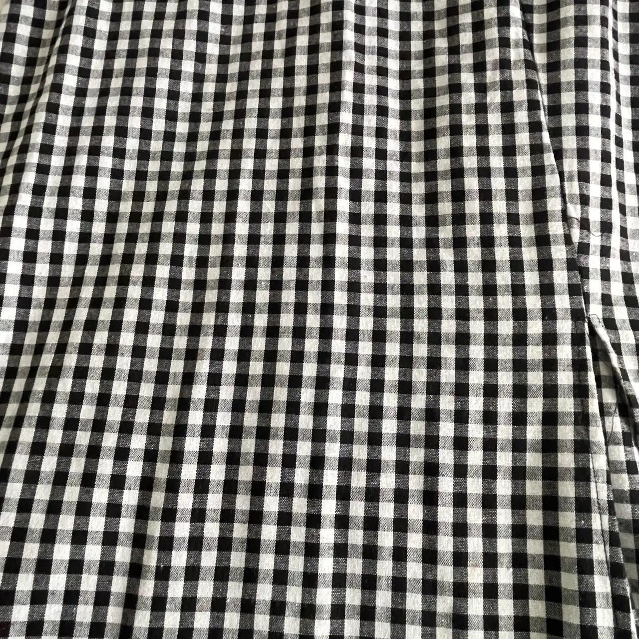 Dazie Vintage-Inspired Black  & White Gingham Milkmaid  Midi Dress – photo 7