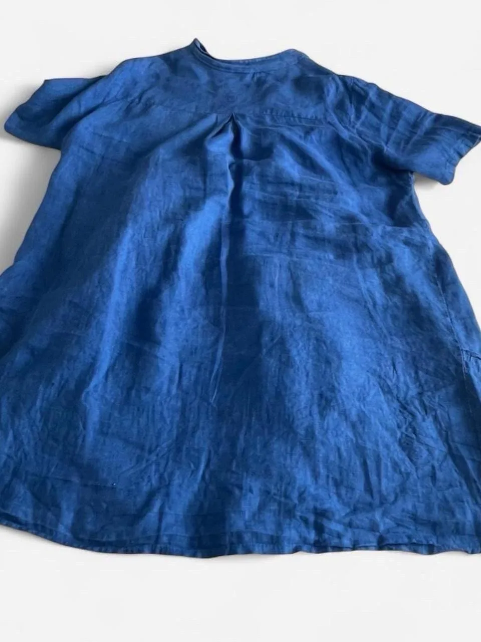 Rosa Jo Jo linen smock dress size 18 – photo 5