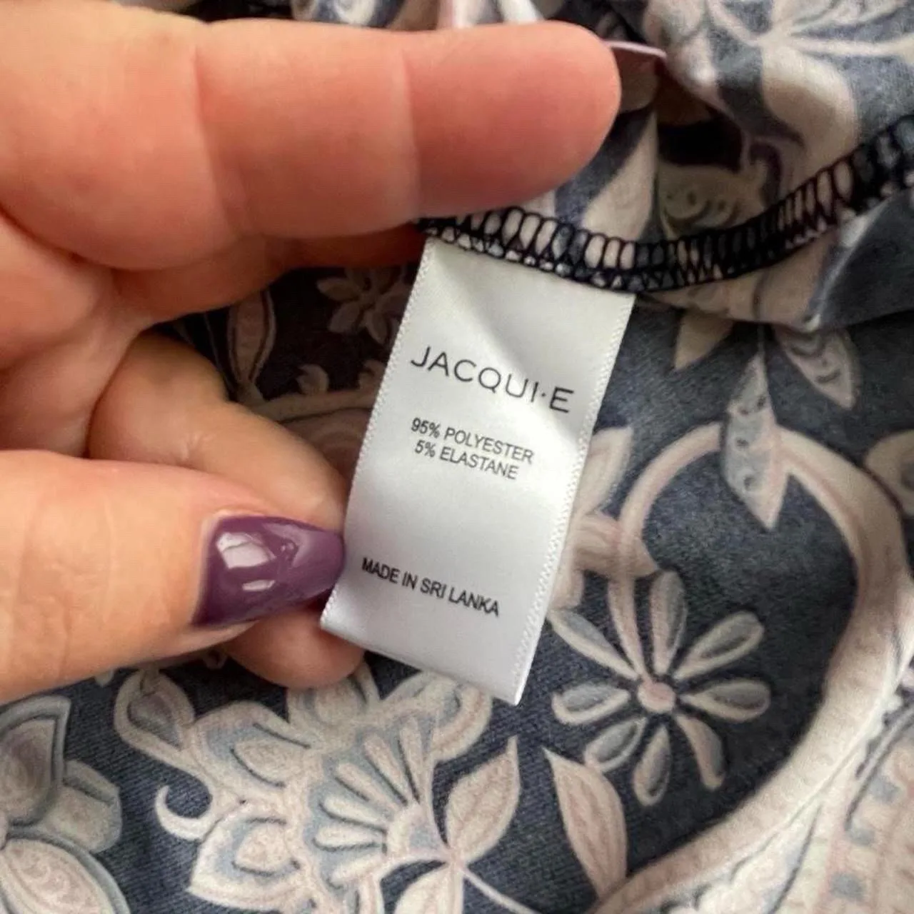 Jacqui E paisley dress size XS – photo 4