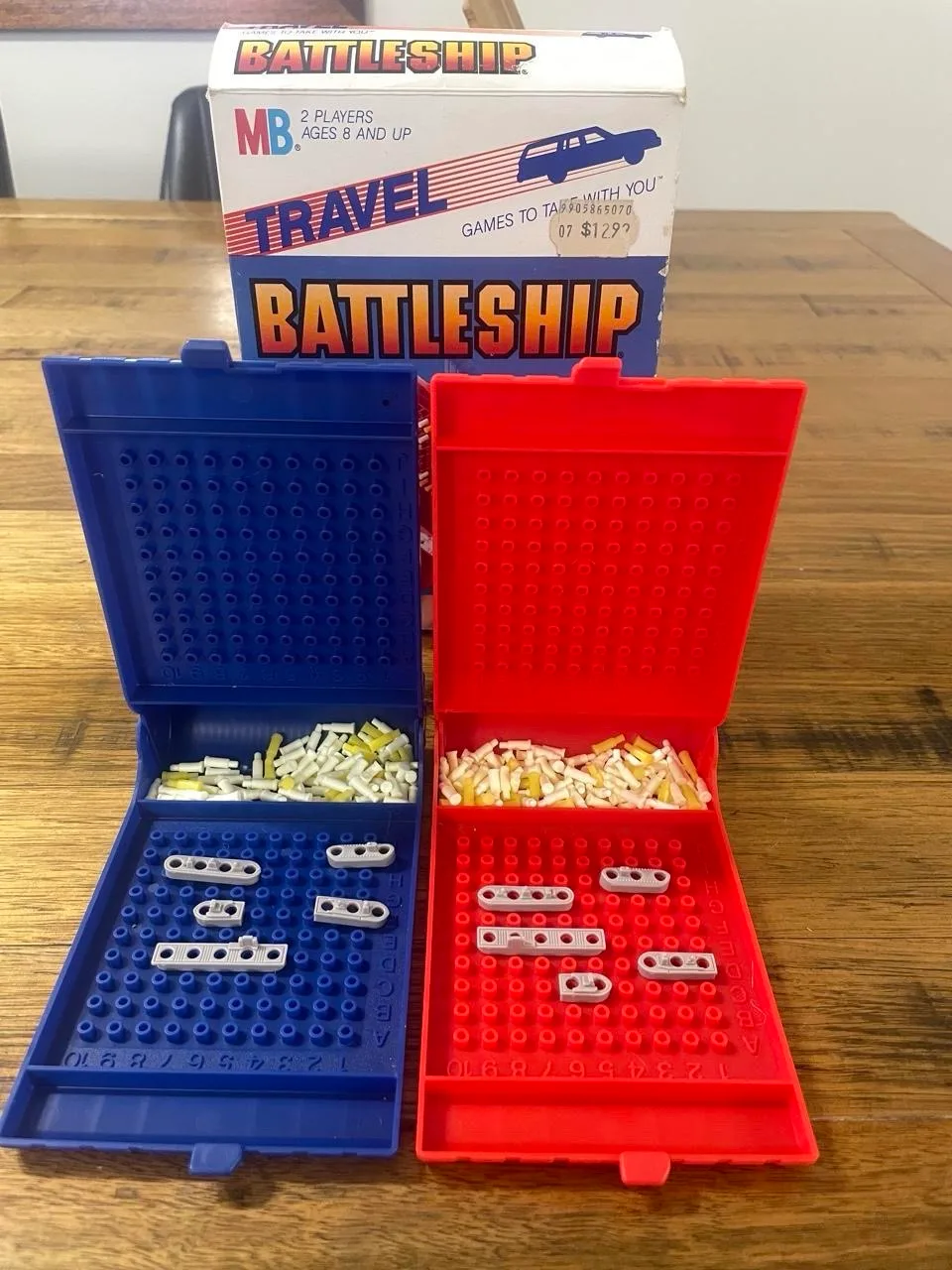 Vintage 1989 MB Travel Battleship – photo 3
