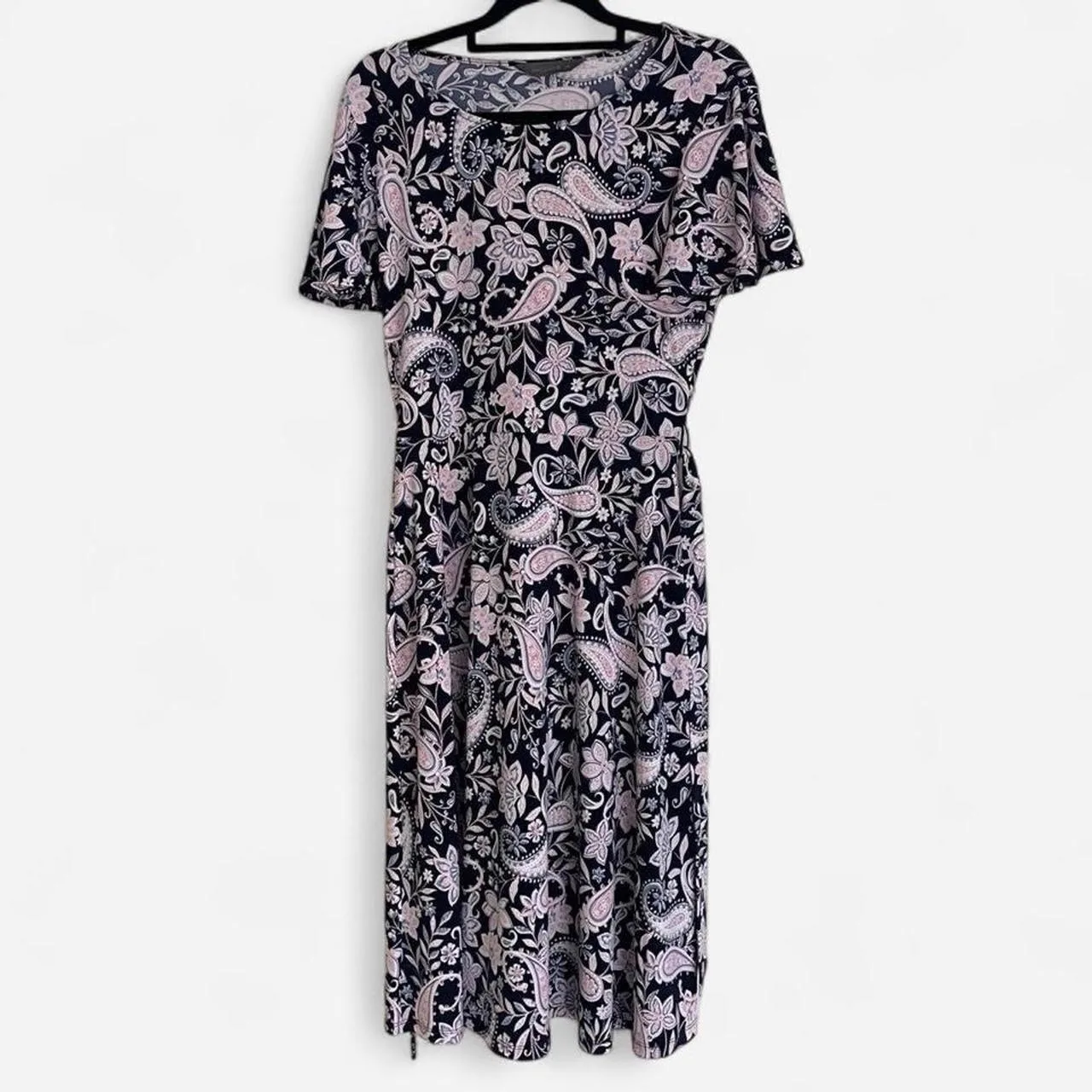 Jacqui E paisley dress size XS – photo 2