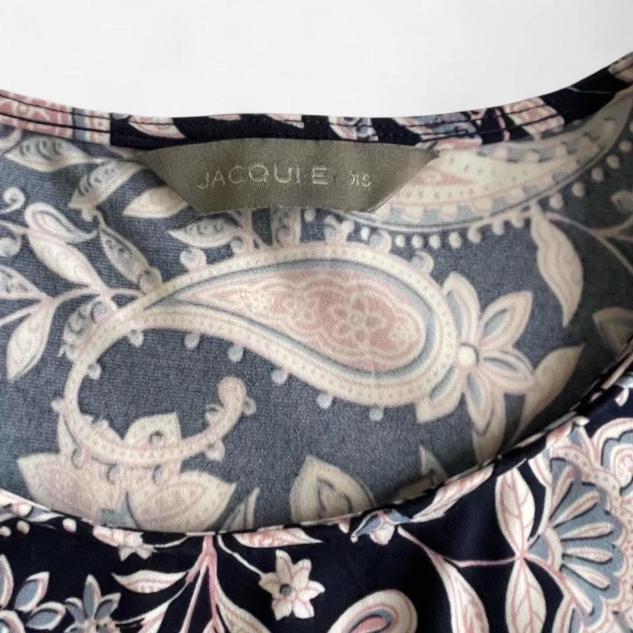 Jacqui E paisley dress size XS – photo 5