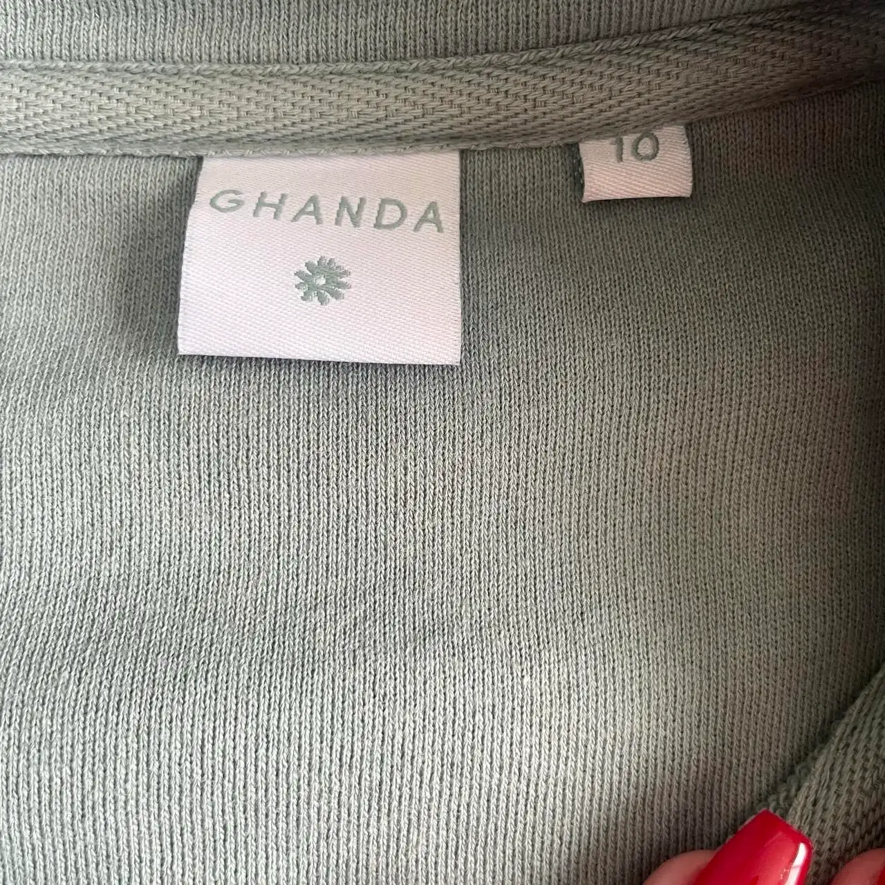 Women’s Ghanda quarter zip sweatshirt size 10 – photo 6