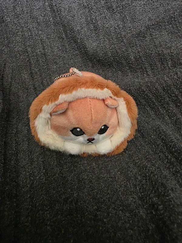 Mofusand Cat plush charm