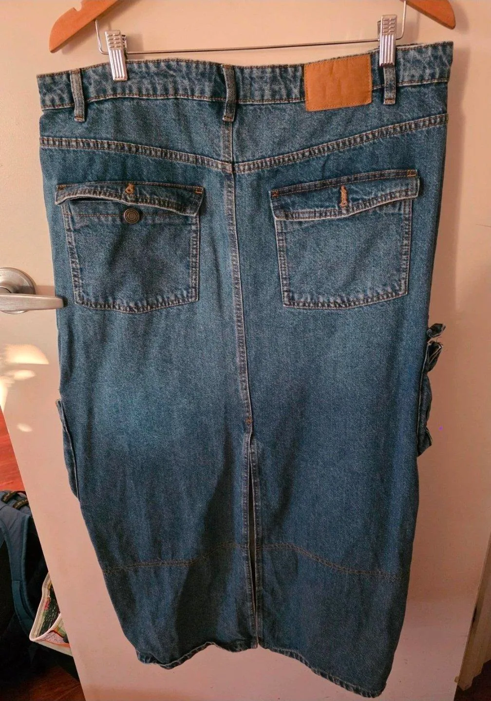 Denim Maxi Skirt — photo 3