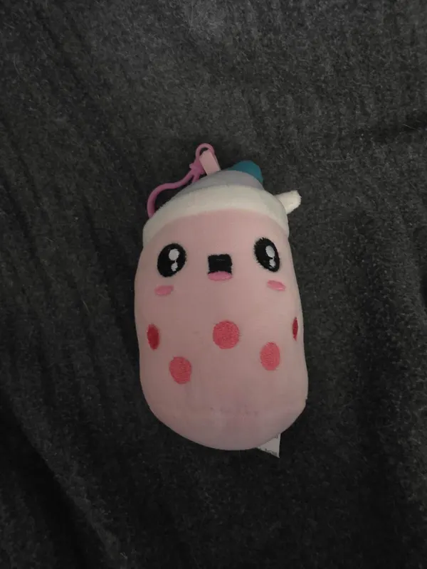 Boba bag charm