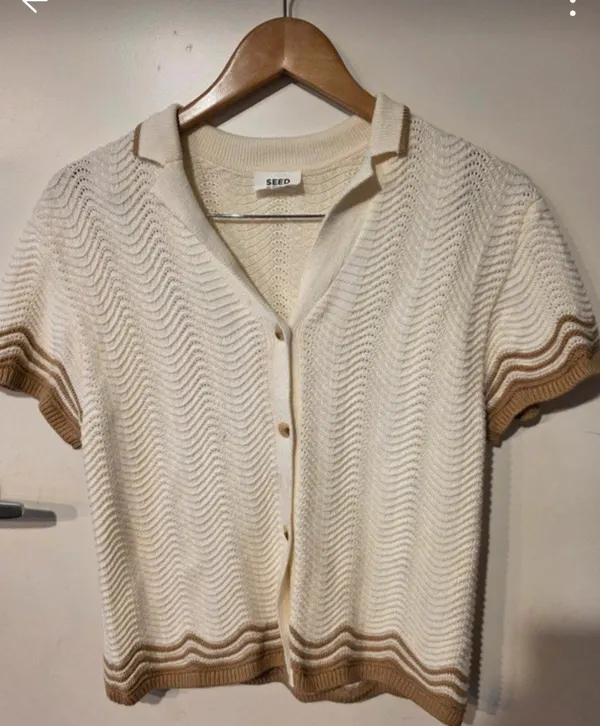 Seed Knitted Polo Shirt