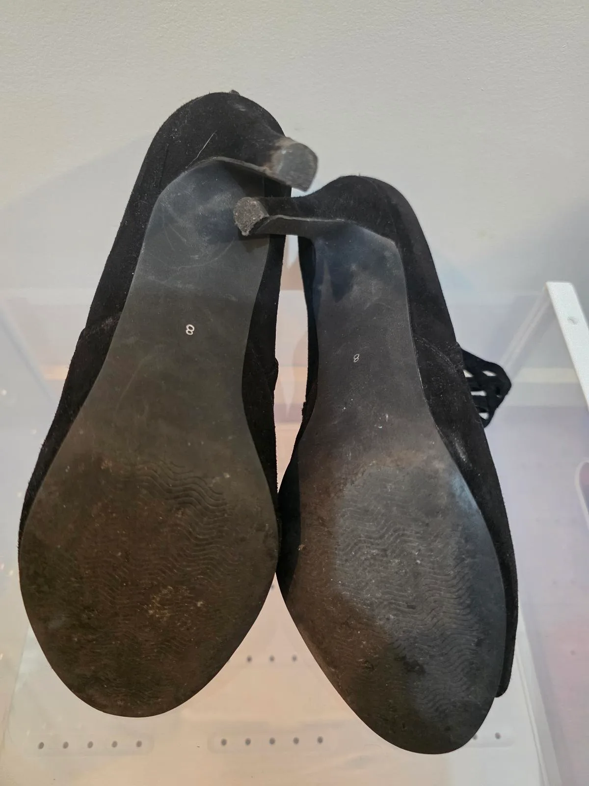 Suede ankle boots — photo 5