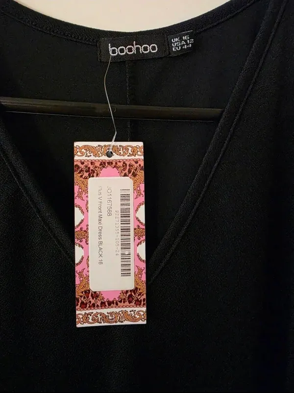Black evening dress