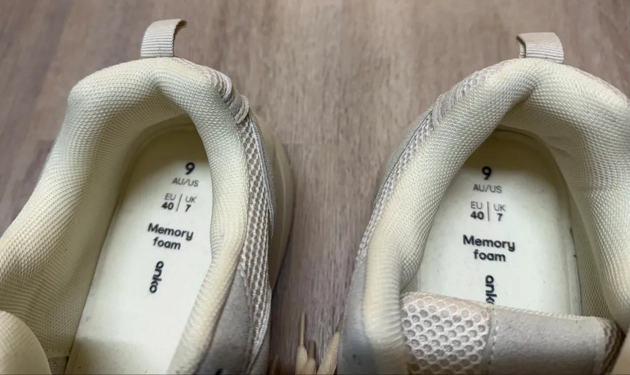 Anko Womens Beige Sneakers Size AU 9 BNWOT – photo 3