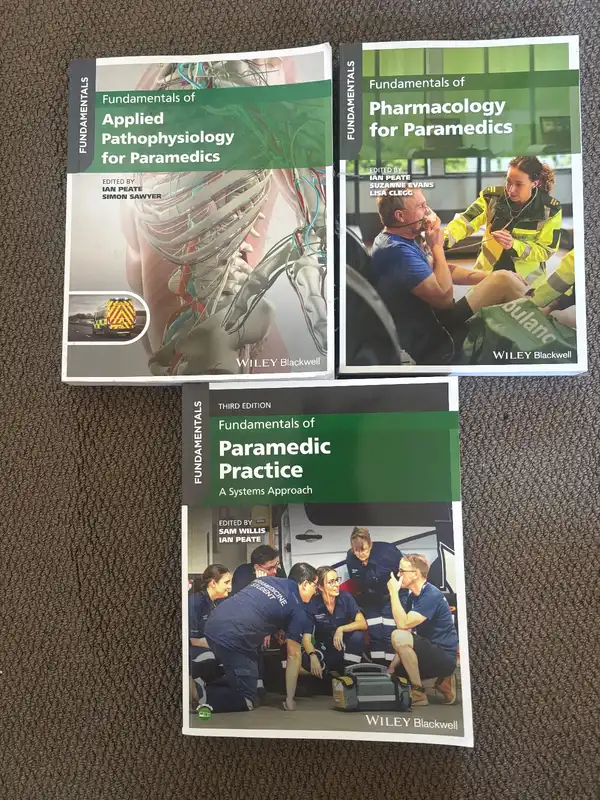 Paramedicine text books